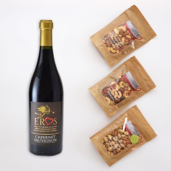 スモークミックスナッツとエロス カベルネソーヴィニョン