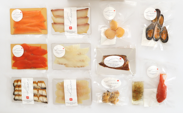 Kaoriの魚介燻製11種から5品を選べるセット