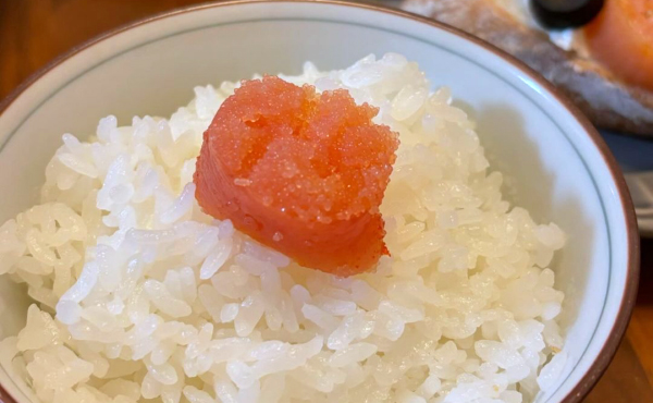 スモーク明太子のせご飯