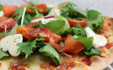 ハート型のモッツァレラチーズ