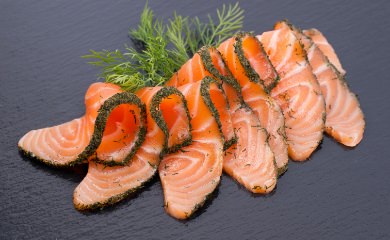 サーモン料理