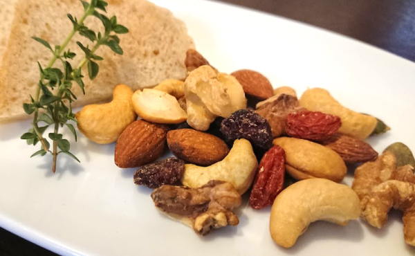 桜スモークとナッツの薫りのハーモニー。