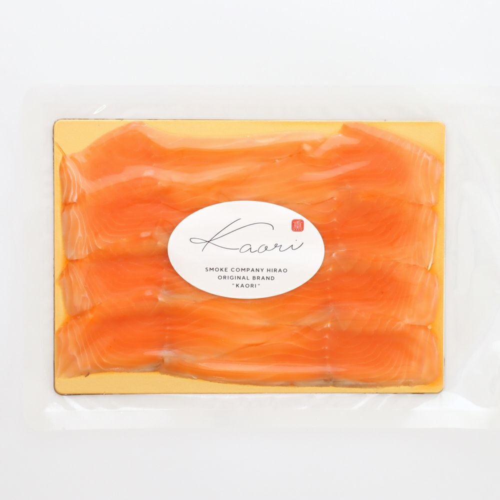 冷燻製 無添加のNZ産スモークキングサーモン80g-Kaori-熏