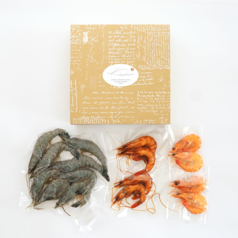 天使の海老食べ比べｾｯﾄ（B)｜送料無料｜Kaori-熏