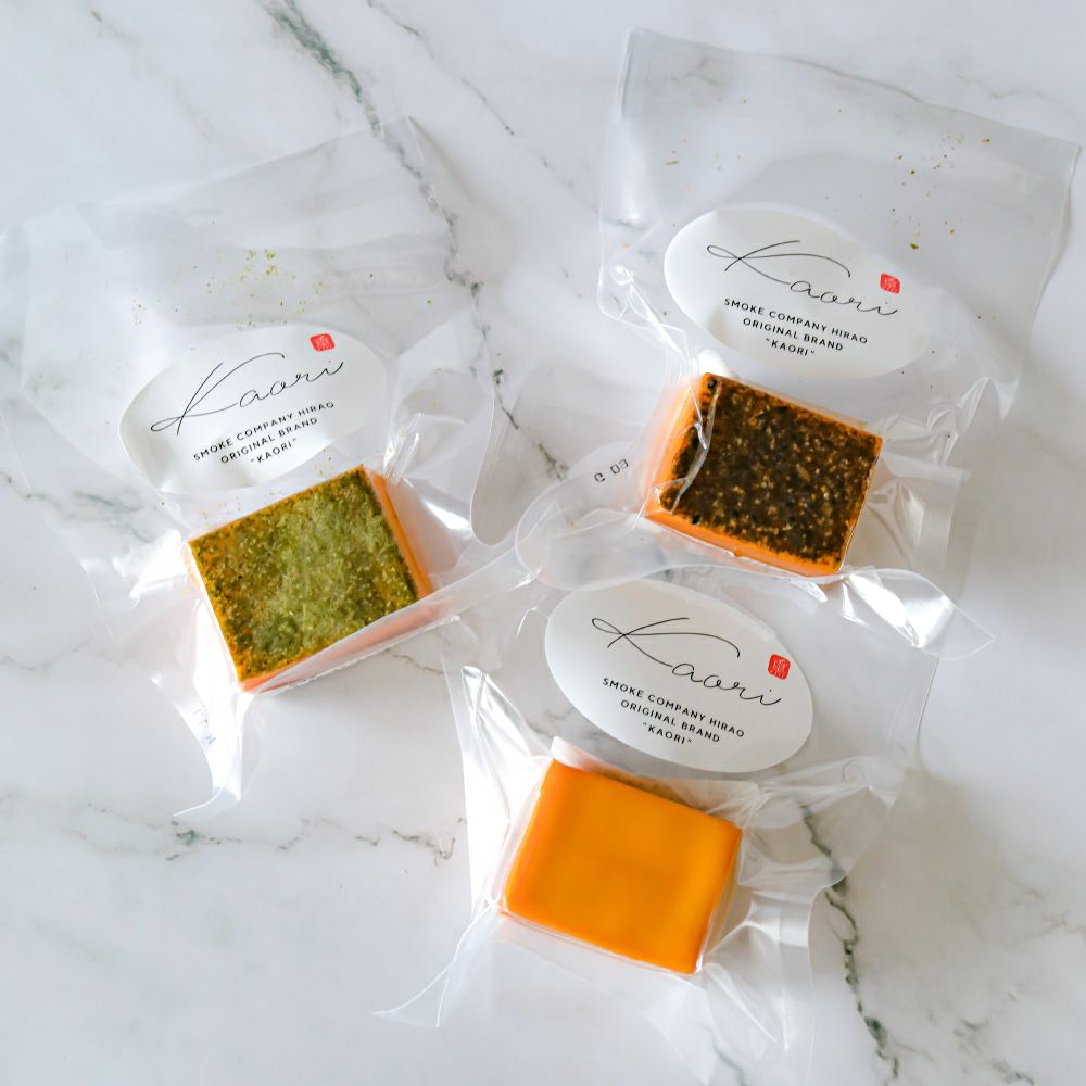 スモークチーズ3種セット-燻製2段仕込み-（ギフトBOX）