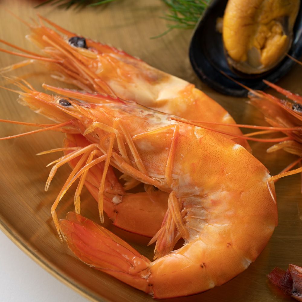 スモーク天使の海老（冷燻製）2尾