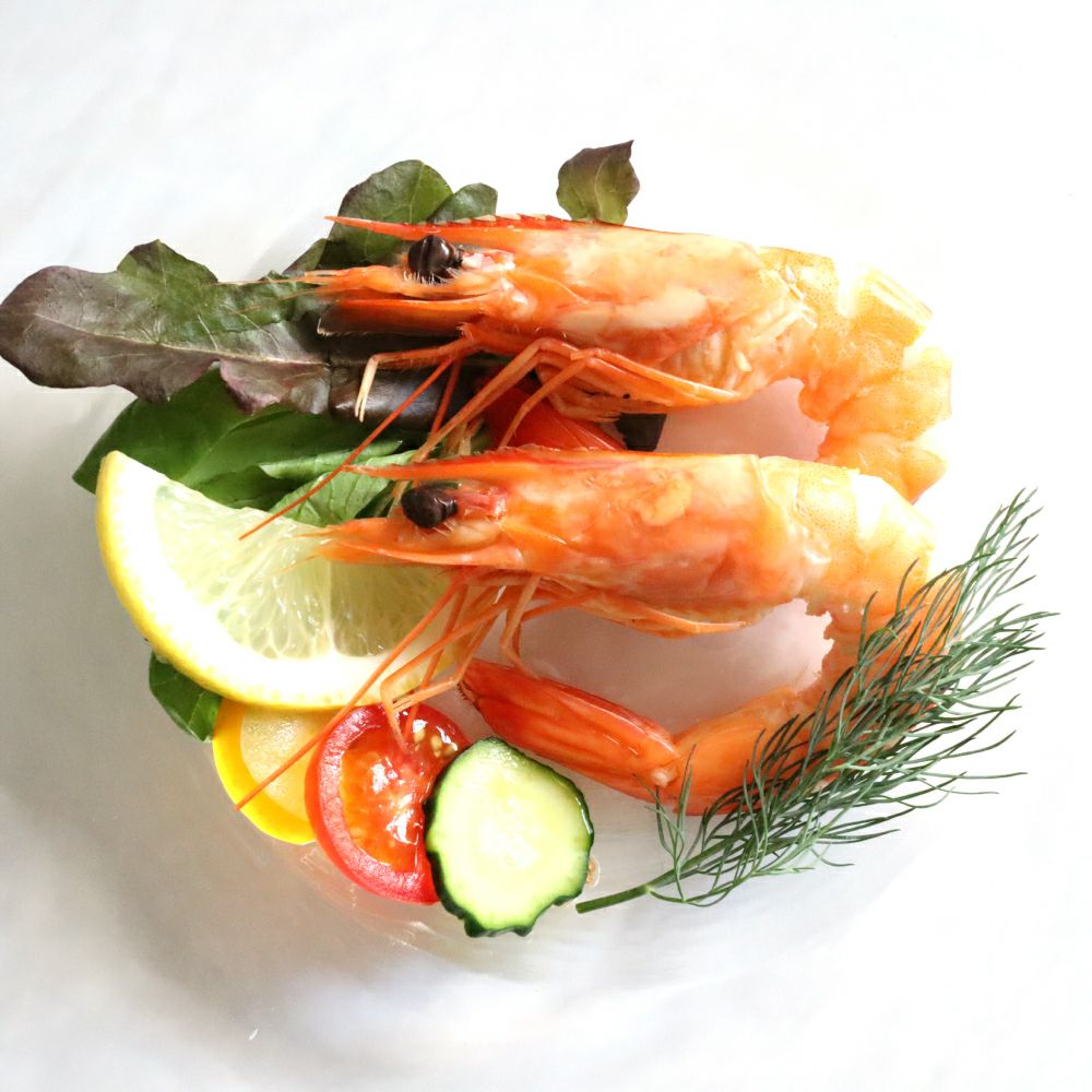 スモーク天使の海老（冷燻製）2尾